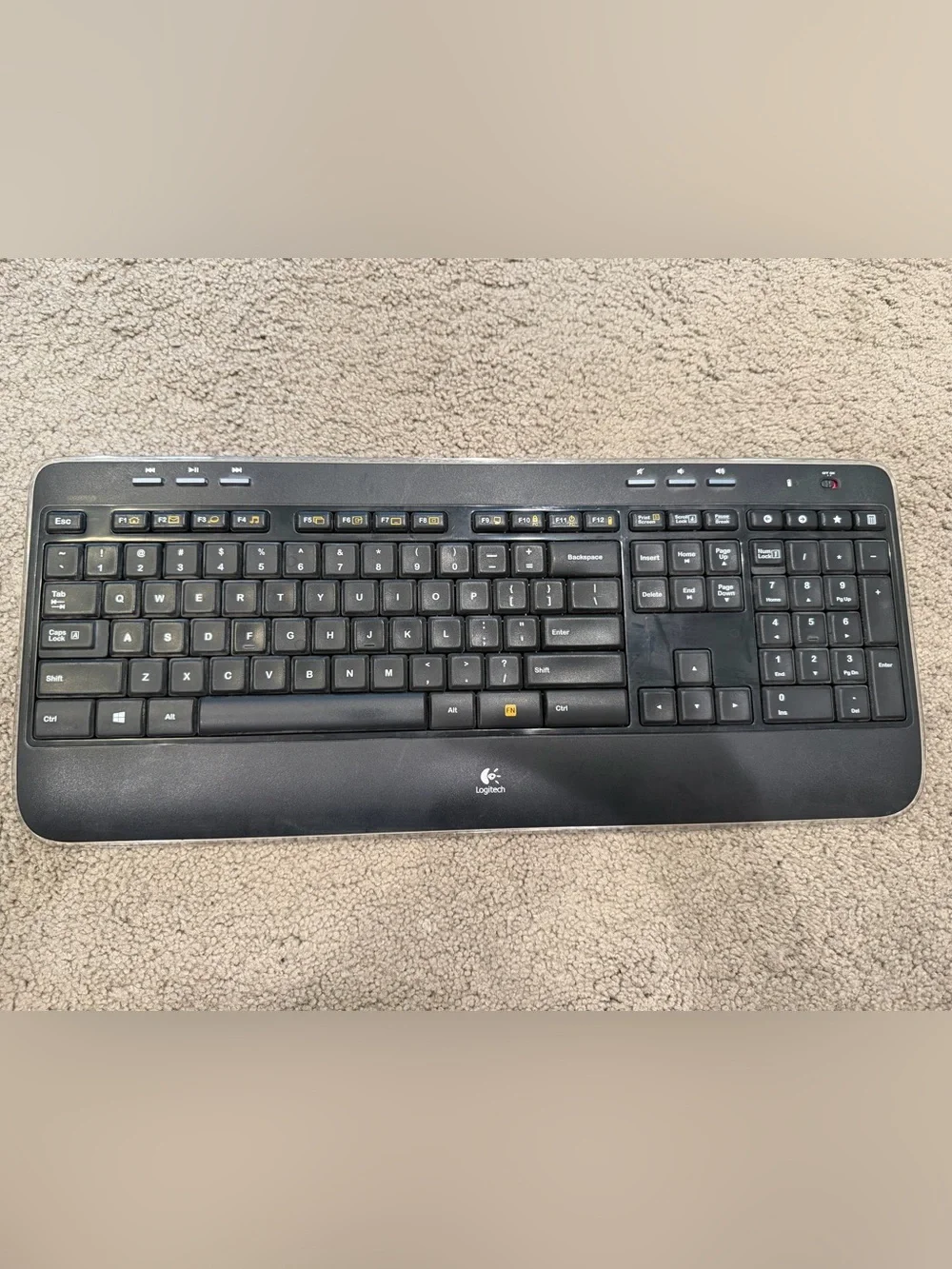 Logitech MK520 Wireless Keyboard
